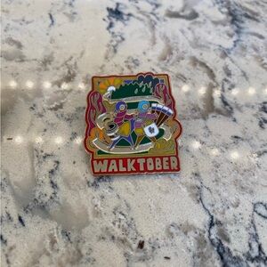 Walktober Pin
